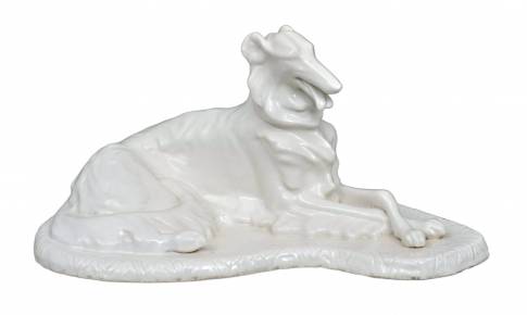 Porcelāna figūra Vēja suns 