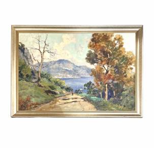 Ilio Džannakīni (1897–1968) ainavu glezna: 20. gadsimta vidus Itālija 