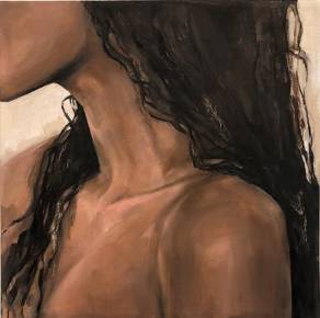  Meryem Tayganskaya, Peinture nue, Huile sur toile, 21e siècle 