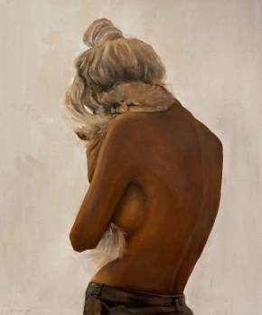  Meryem Tayganskaya, Peinture nue, Huile sur toile, 21e siècle 